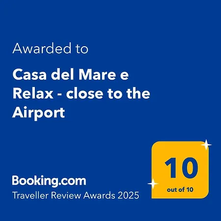 Апартаменты Casa Del Mare E Relax - Close To The Airport *